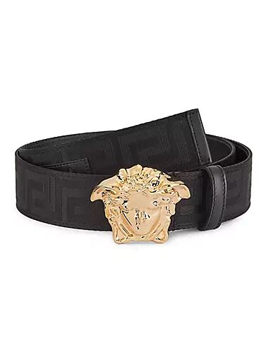 all silver versace belt|saksfifthavenue men's Versace belts.